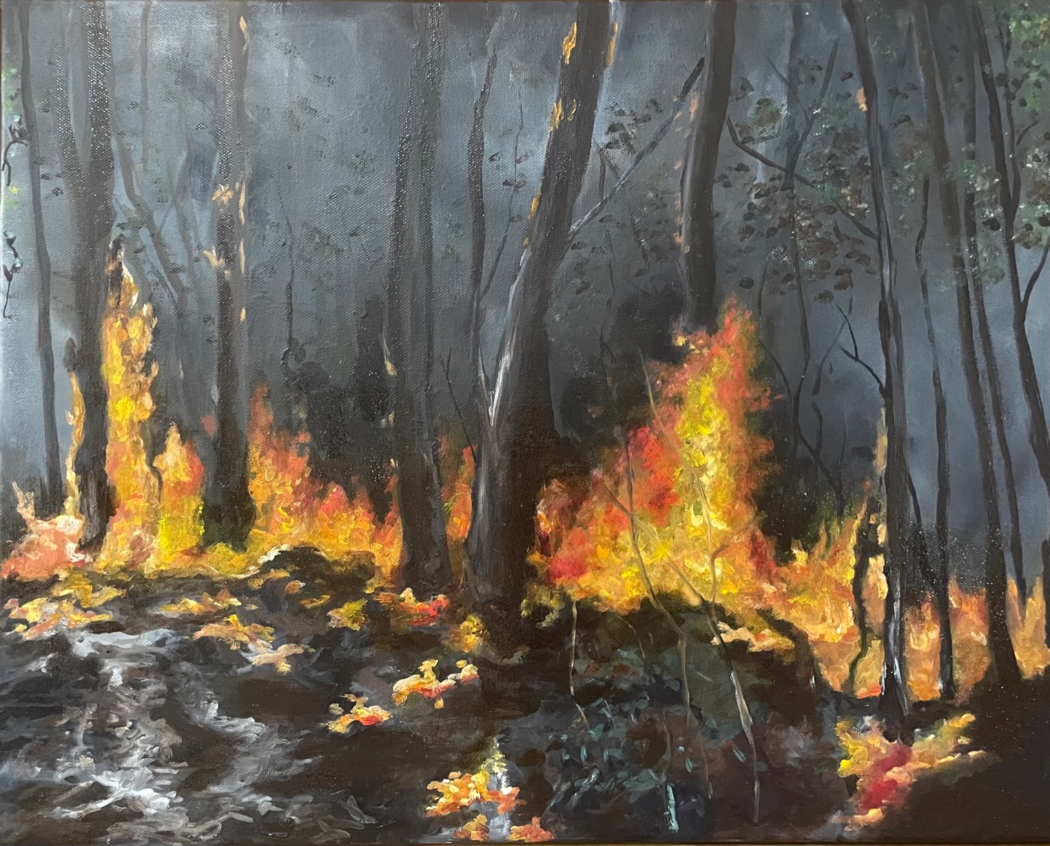 FROM ASHES TO ART: THE DANCE OF LIGHT AND DARKNESS KRISTY LYN OSSEWEYER